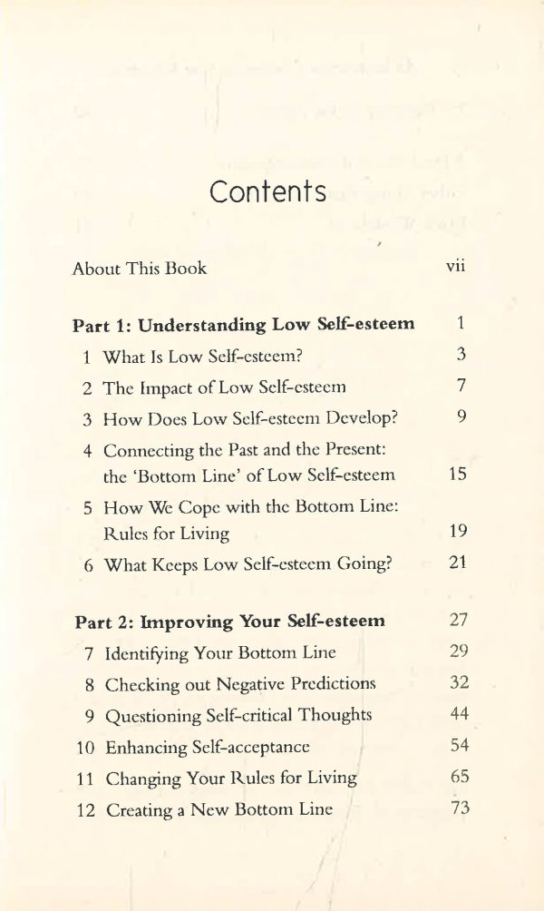 An Introduction to Improving Your Self-Esteem, 2nd Edition For Discount