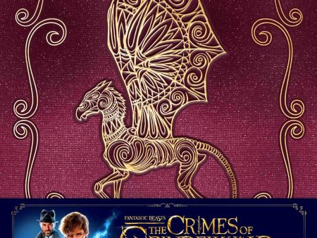 Fantastic Beasts: The Crimes Of Grindelwald: Magical Creatures Hardcover Blank Sketchbook Hot on Sale