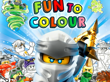 Lego Ninjago: Fun To Colour Online Hot Sale