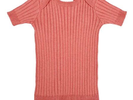 Mabli Kids Caswell Skinny Rib Short Sleeve Top Cheap