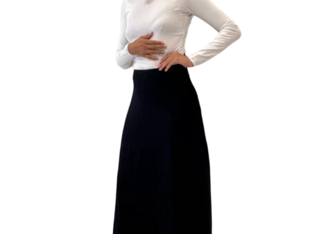 Pashmina Rib Knit Skirt Online