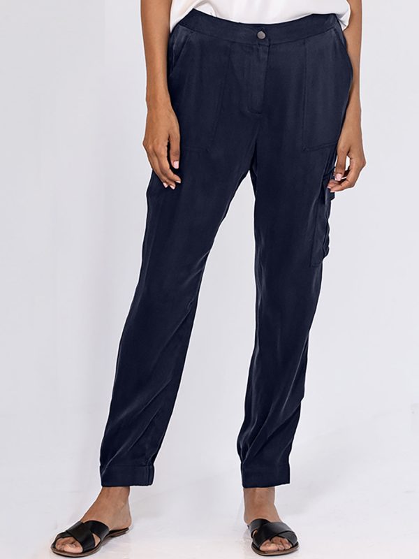 Go Silk Luxe Cargo Hold Pant Sale