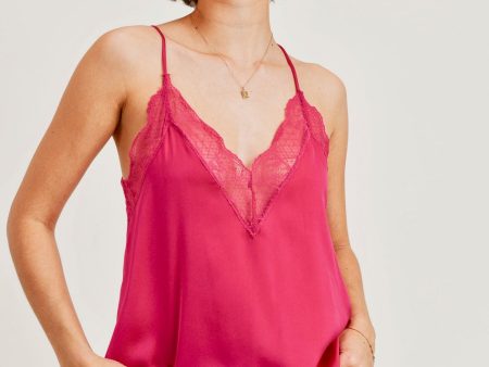 Reset By Jane Silk Lace Cami Fashion