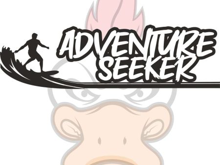 ADVENTURE SEEKER STICKER Fashion