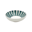 Green Stripes Peanut Bowl Online