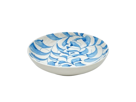 Light Blue Scroll Dipping Bowl Online Sale