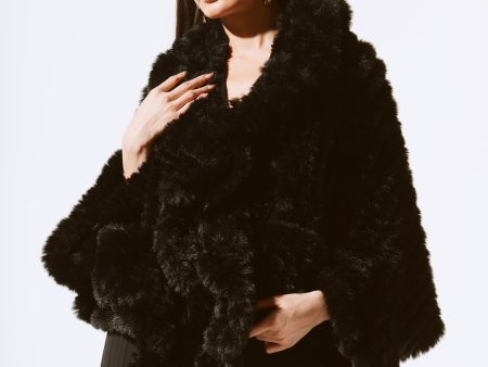 Joseph Ribkoff Faux Fur Cover-up Online