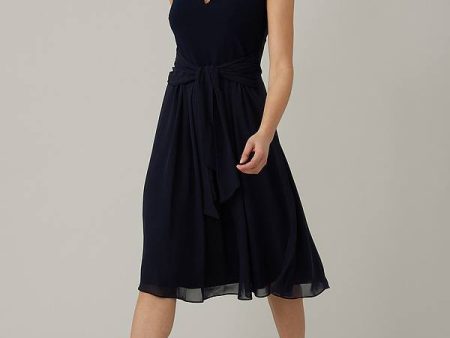 Joseph Ribkoff Belted Waist Dress Online Sale