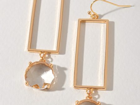 Crystal Drops Earrings For Discount