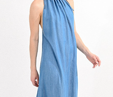 Molly Bracken Denim Chic Dress on Sale