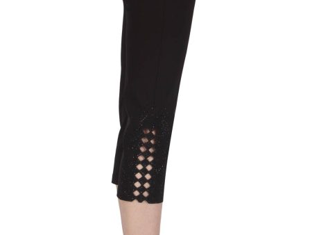 Joseph Ribkoff Black Capri Discount