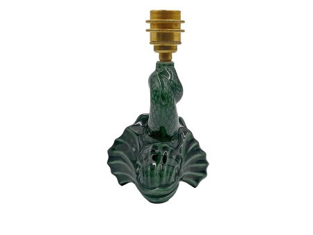 Emerald Green Dolphin Wall Light For Sale