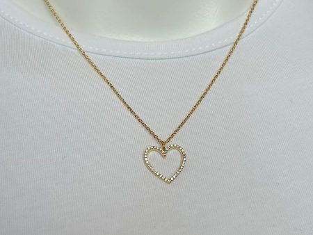 Gleaming Hearts Necklace For Sale