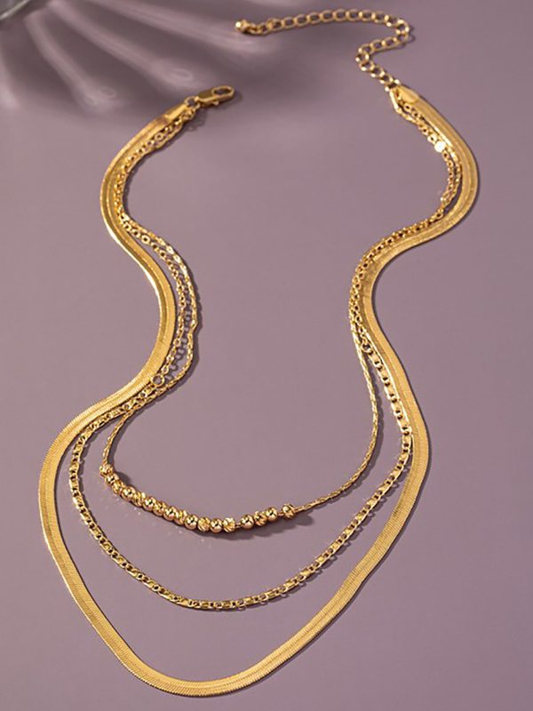 Liquid Gold Necklace Cheap