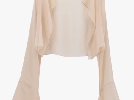 T.ba Buleria Blouse Chiffon Silk Hot on Sale