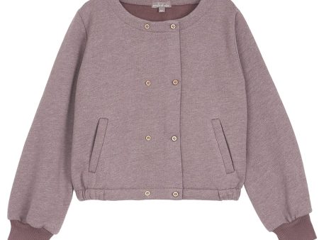 Emile Et Ida Prune Cotton Sweatshirt Discount