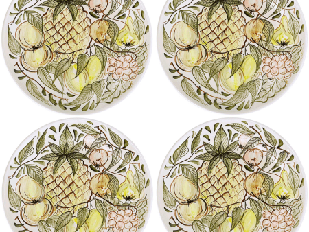 Fruit Charger Plates (Set of 4) Discount