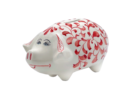 Red Piggy Bank For Sale