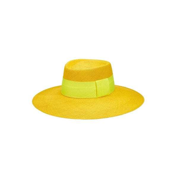 Artesano Mandarin - Panama Straw Boater Hat | Artesano Fashion