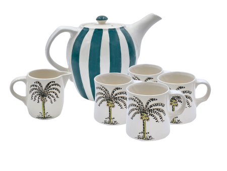 Palm Tea Set (6 Piece) Online