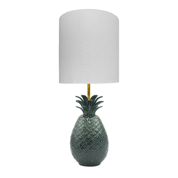 Small Emerald Green Pineapple Lamp Supply