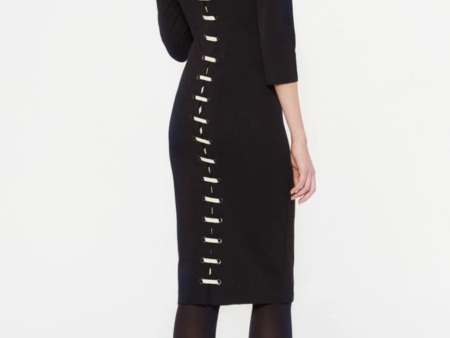 Isabel De Pedro, Black Pencil Dress Online Sale