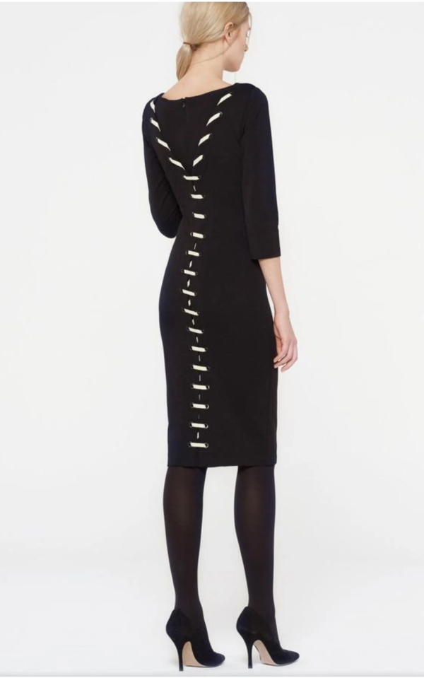 Isabel De Pedro, Black Pencil Dress Online Sale