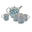 Green Scroll Tea Set (6 Piece) Online Hot Sale