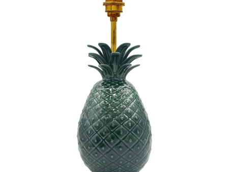 Small Emerald Green Pineapple Lamp Supply