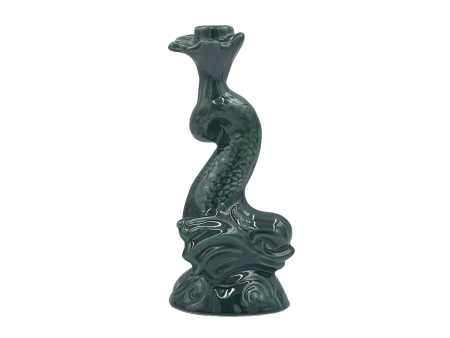 Emerald Green Dolphin Candlestick Online now