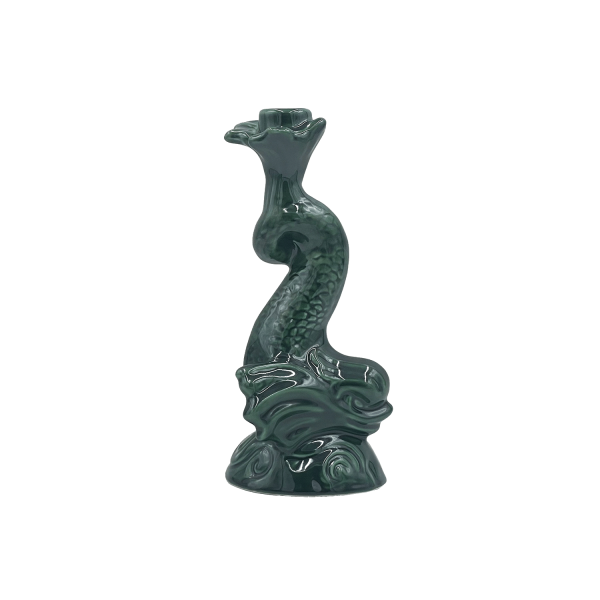 Emerald Green Dolphin Candlestick Online now