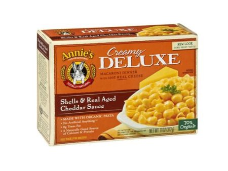 Annie s Deluxe Aged Cheddar Macaroni & Cheese Made with Organic Pasta For Discount