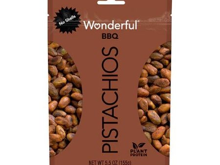 Wonderful BBQ No Shells Pistachios  5.5 oz Online now