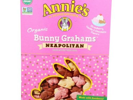 Annie s Organic Bunny Grahams Snacks  Neapolitan  7.5 oz. Cheap