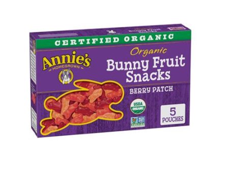 Annie s Homegrown Organic Bunny Berry Patch Fruit Snacks - 5ct Discount